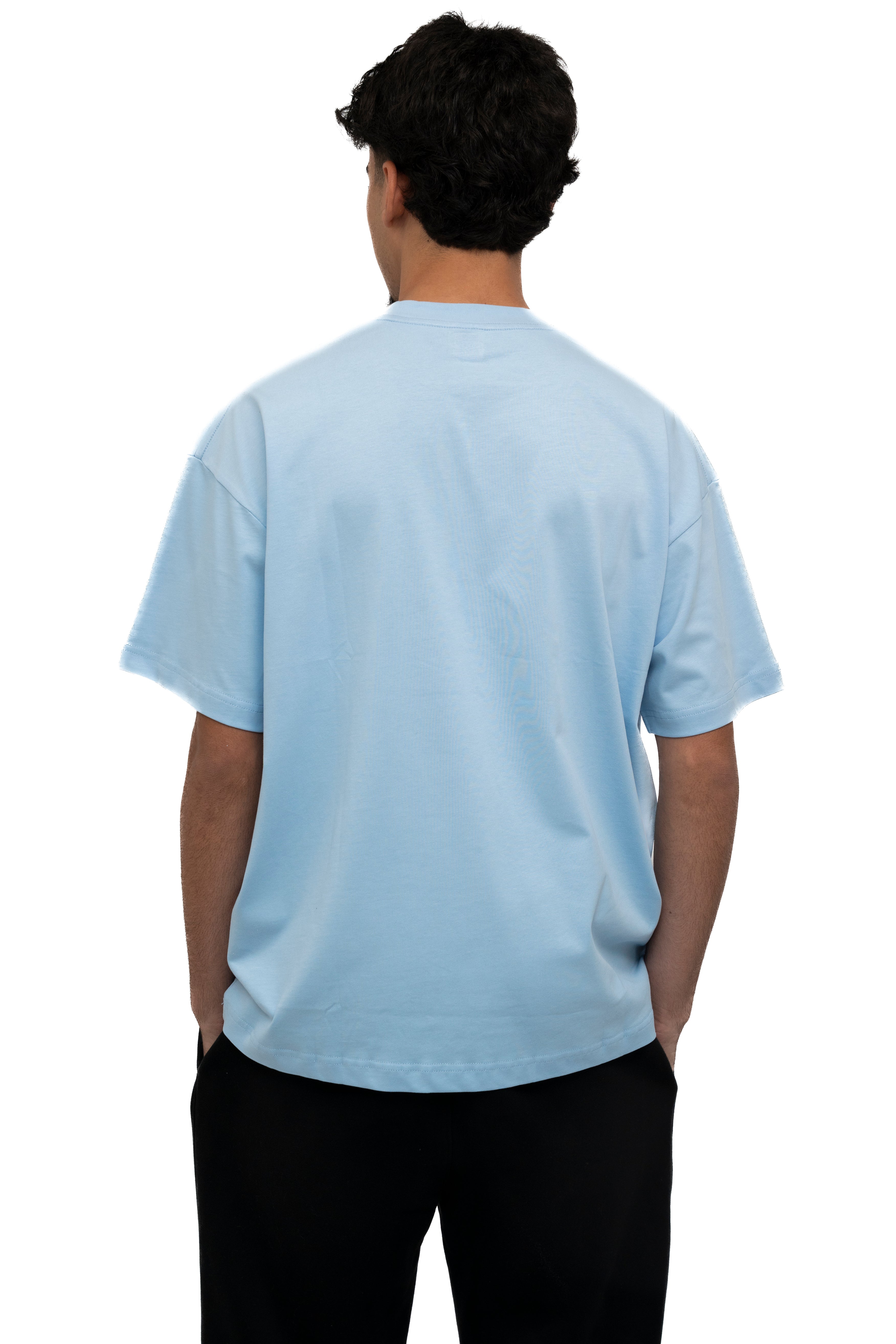 T-shirt simple - Bleu