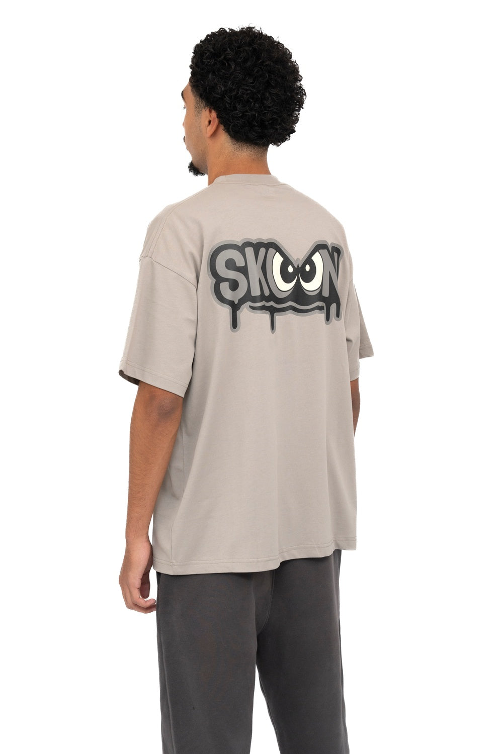 T-shirt imprimé - Gris Clair