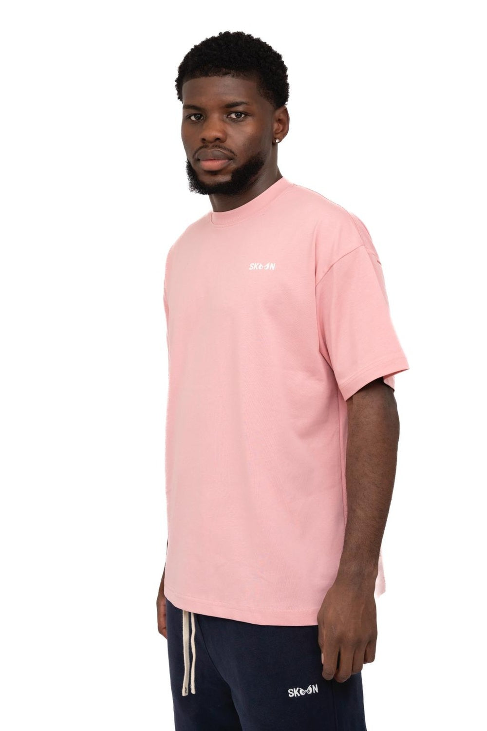 T-shirt simple - Rose