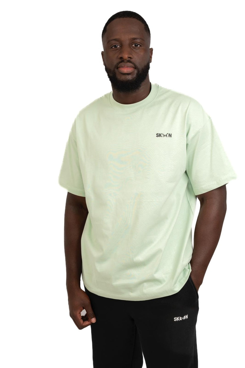T-shirt simple - Vert